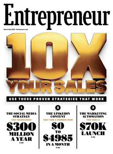 Entrepreneur Magazine digital cover