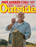 Outside