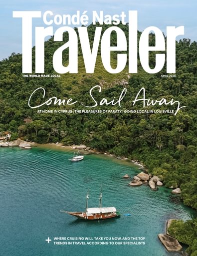 Conde Nast Traveler digital cover