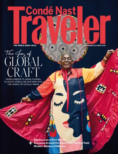 Conde Nast Traveler digital cover