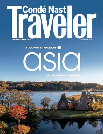 Conde Nast Traveler digital cover