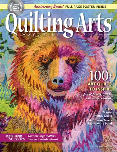 Quilting Arts Magazine digital cover