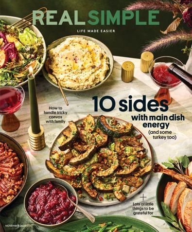 Real Simple digital cover