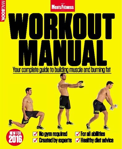 Men's Fitness Workout Manual digital cover