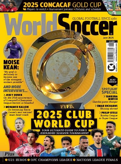 World Soccer digital cover