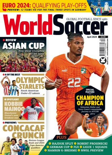 World Soccer digital cover