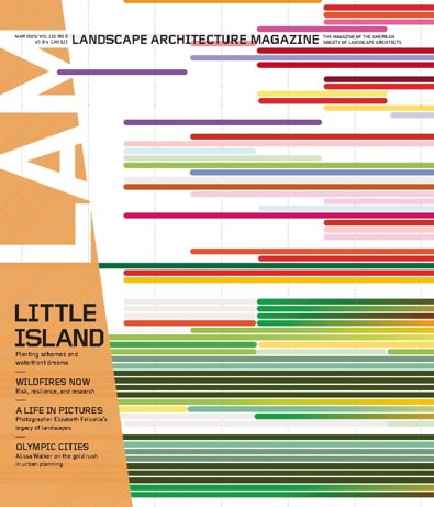 Landscape Architecture Magazine digital cover