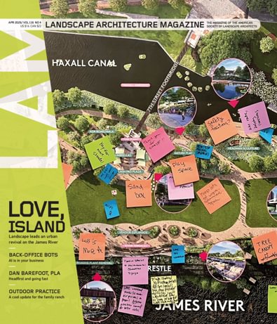 Landscape Architecture Magazine digital cover