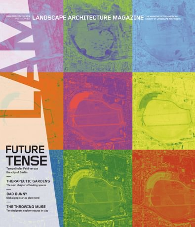 Landscape Architecture Magazine digital cover
