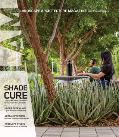 Landscape Architecture Magazine digital cover