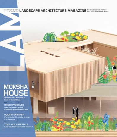 Landscape Architecture Magazine digital cover