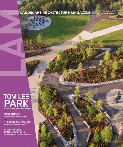 Landscape Architecture Magazine digital cover
