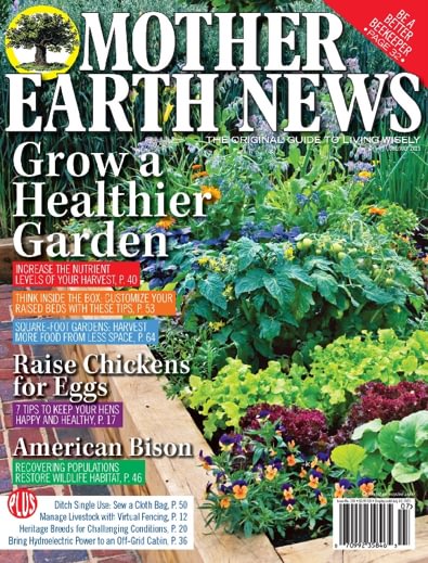 MOTHER EARTH NEWS digital cover