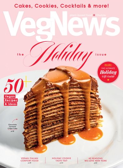 VegNews Magazine digital cover