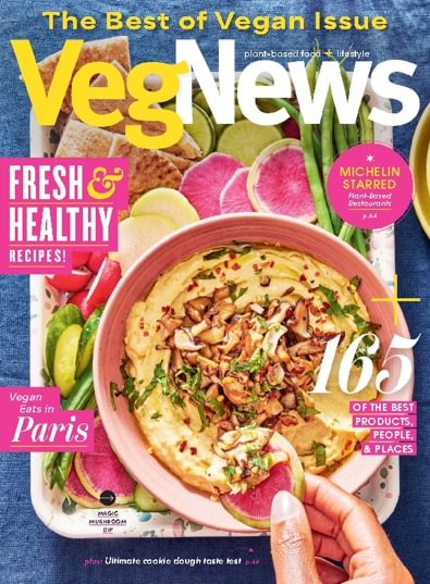 VegNews Magazine digital cover
