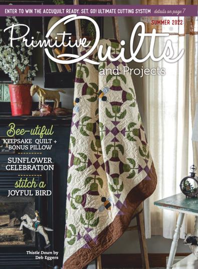 Primitive Quilts and Projects Magazine digital cover