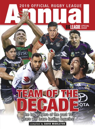 Official Rugby League Annual digital cover