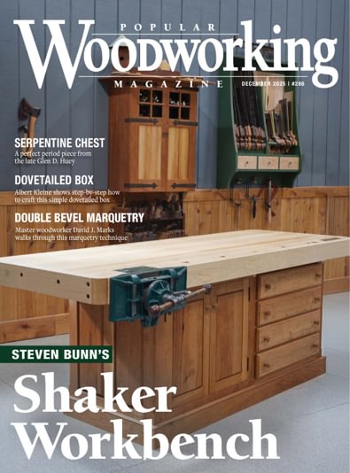 Popular Woodworking digital subscription Popular Woodworking digital cover