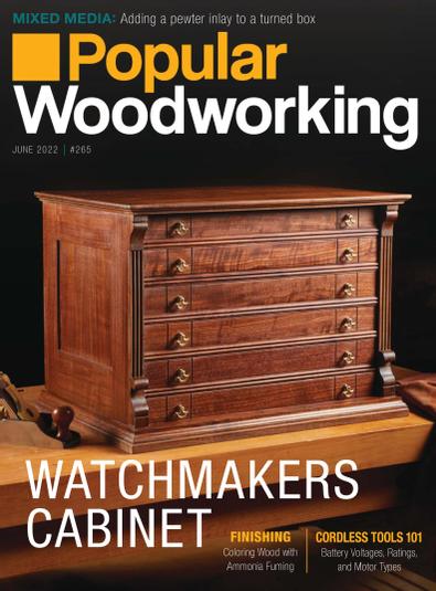 Popular Woodworking digital cover