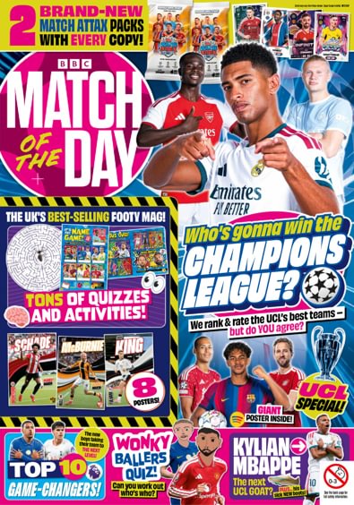 Match of the Day Magazine digital cover