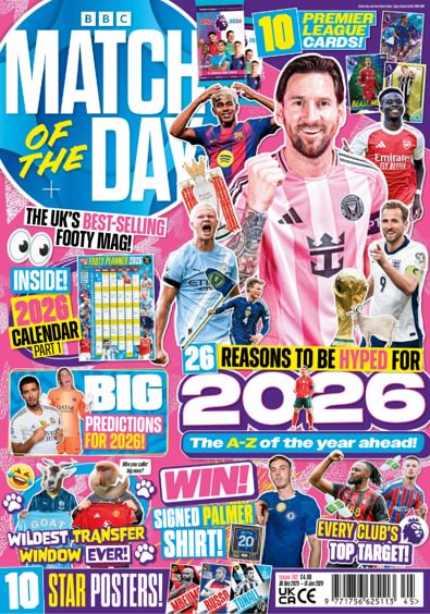 Match of the Day Magazine digital cover