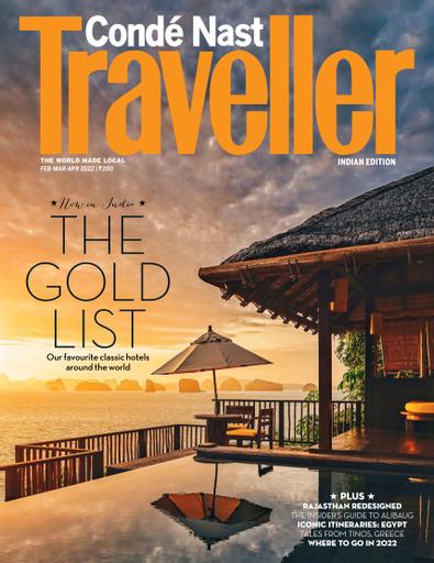 Conde Nast Traveller India digital cover