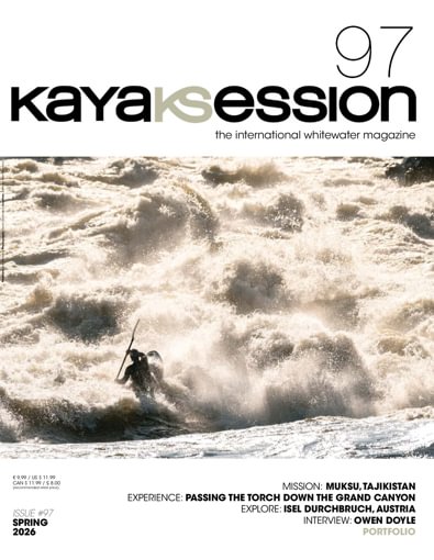 Kayak Session Magazine digital cover