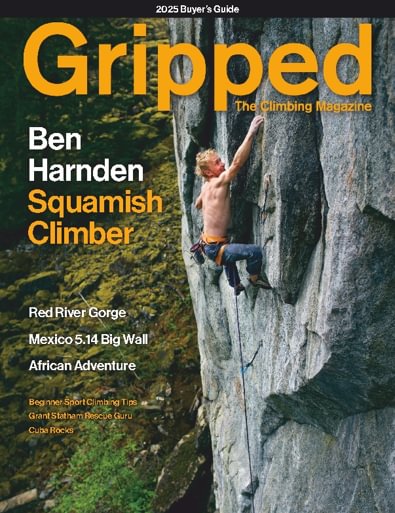 Gripped: The Climbing Magazine digital cover