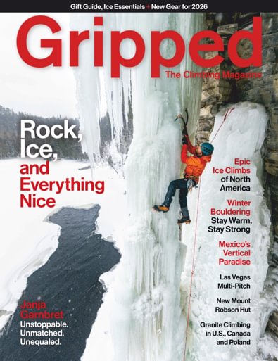 Gripped: The Climbing Magazine digital cover