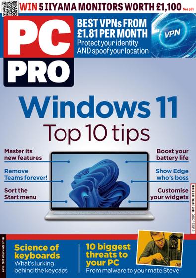 PC Pro digital cover