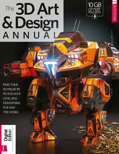 The 3D Art & Design Annual Volume 1 digital cover