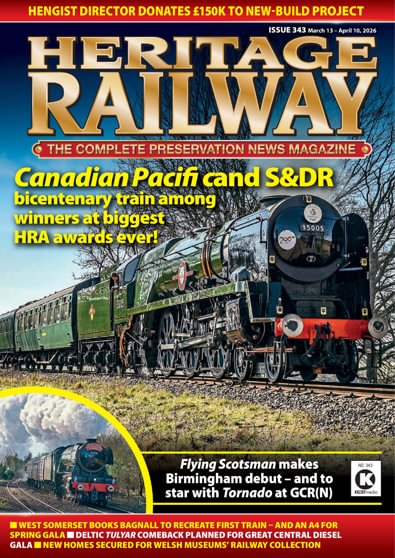 Heritage Railway digital cover