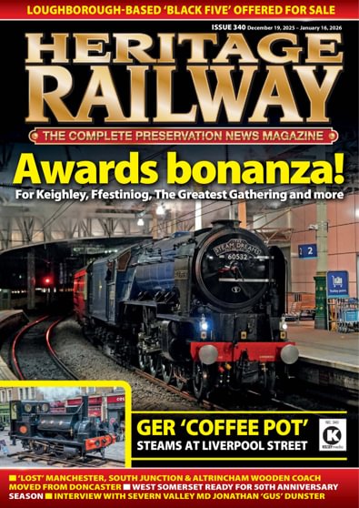 Heritage Railway digital cover