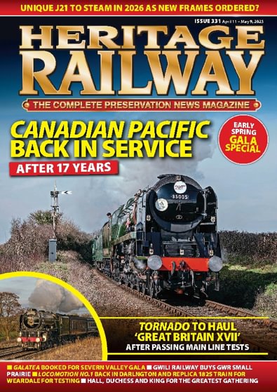 Heritage Railway digital cover