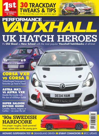 Performance Vauxhall digital cover