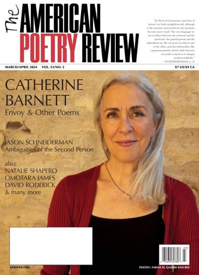 The American Poetry Review digital cover