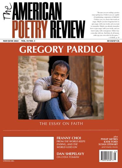 The American Poetry Review digital cover