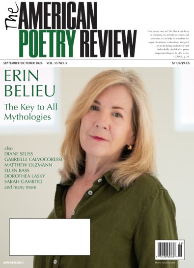 The American Poetry Review digital cover