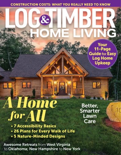 Log Home Living digital cover