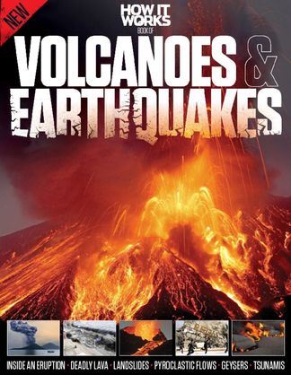 How It Works Book of Volcanoes and Earthquakes digital cover