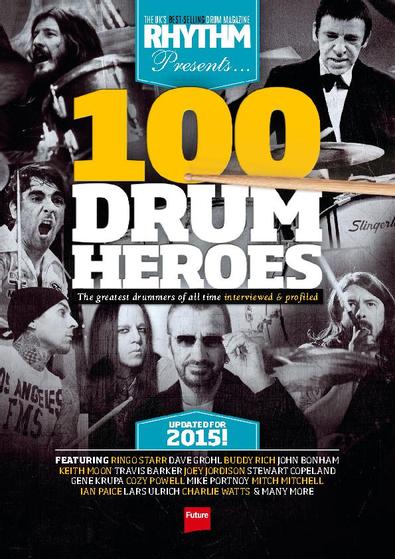 Rhythm Presents 100 Drum Heroes digital cover