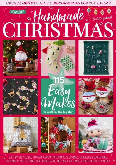 Handmade Christmas digital cover