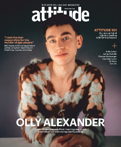 Attitude Magazine digital cover