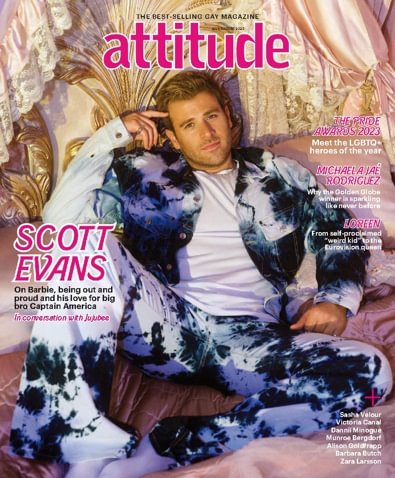 Attitude Magazine digital cover