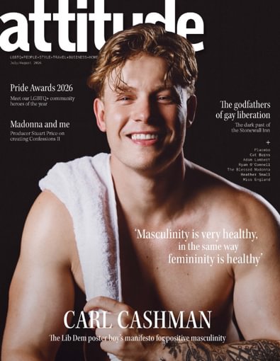 Attitude Magazine digital cover