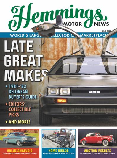 Hemmings Motor News digital cover