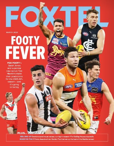 Foxtel Magazine digital cover