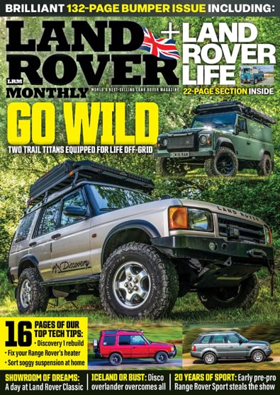Land Rover Monthly digital cover
