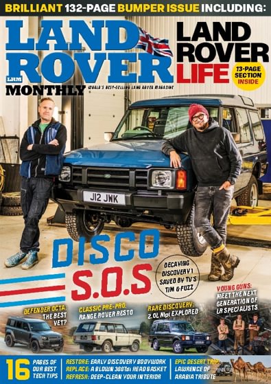Land Rover Monthly digital cover