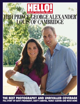 HELLO! Prince George Souvenir Edition digital cover